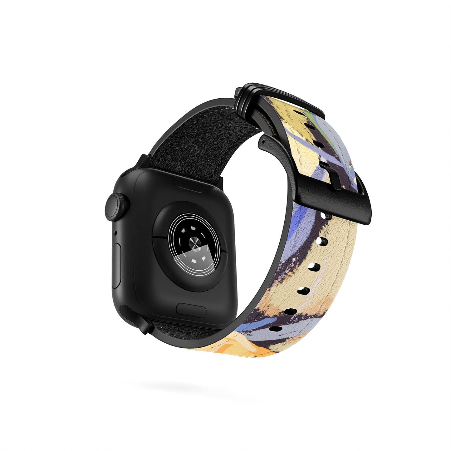 83 Oranges Blooms in The Butter Forest Apple Watch Band