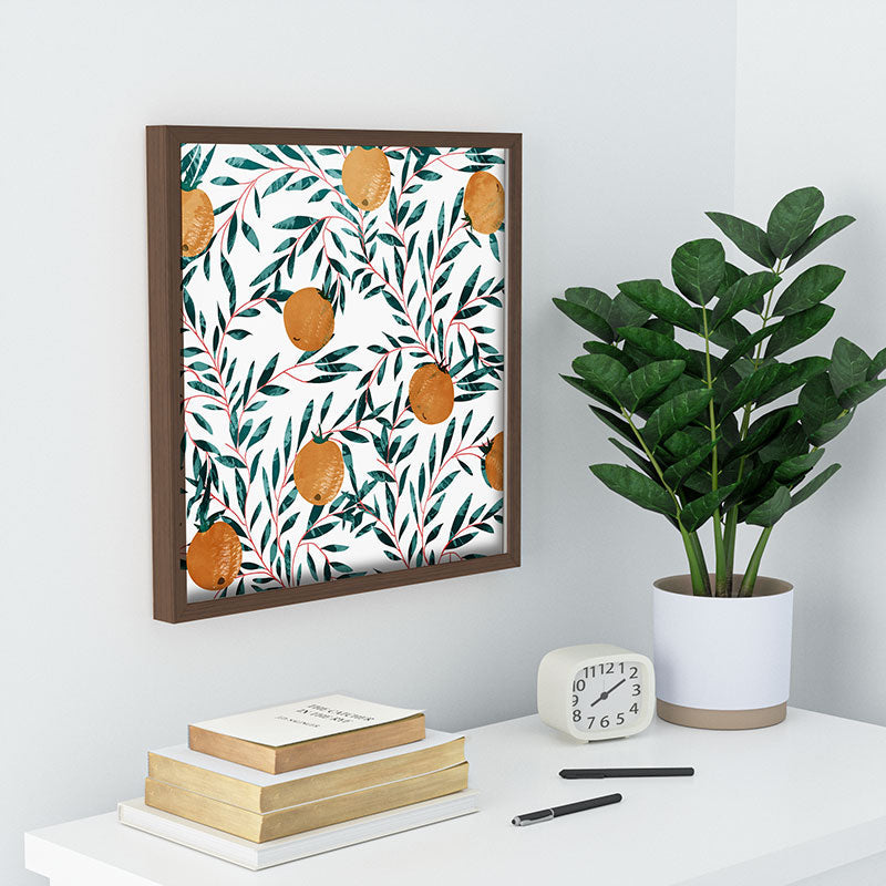 83 Oranges Mandarins Recessed Framing Square