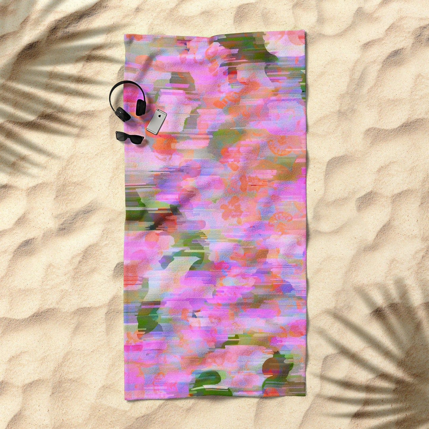 83 Oranges Pink Haze Beach Towel