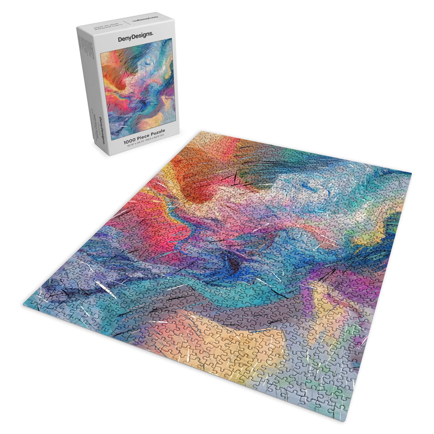 83 Oranges Soul Driven Abstraction Puzzle