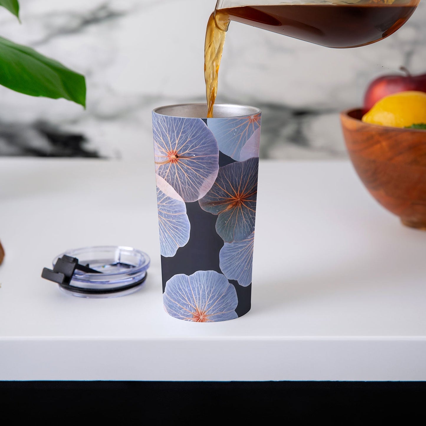 83 Oranges Translucence Travel Mug