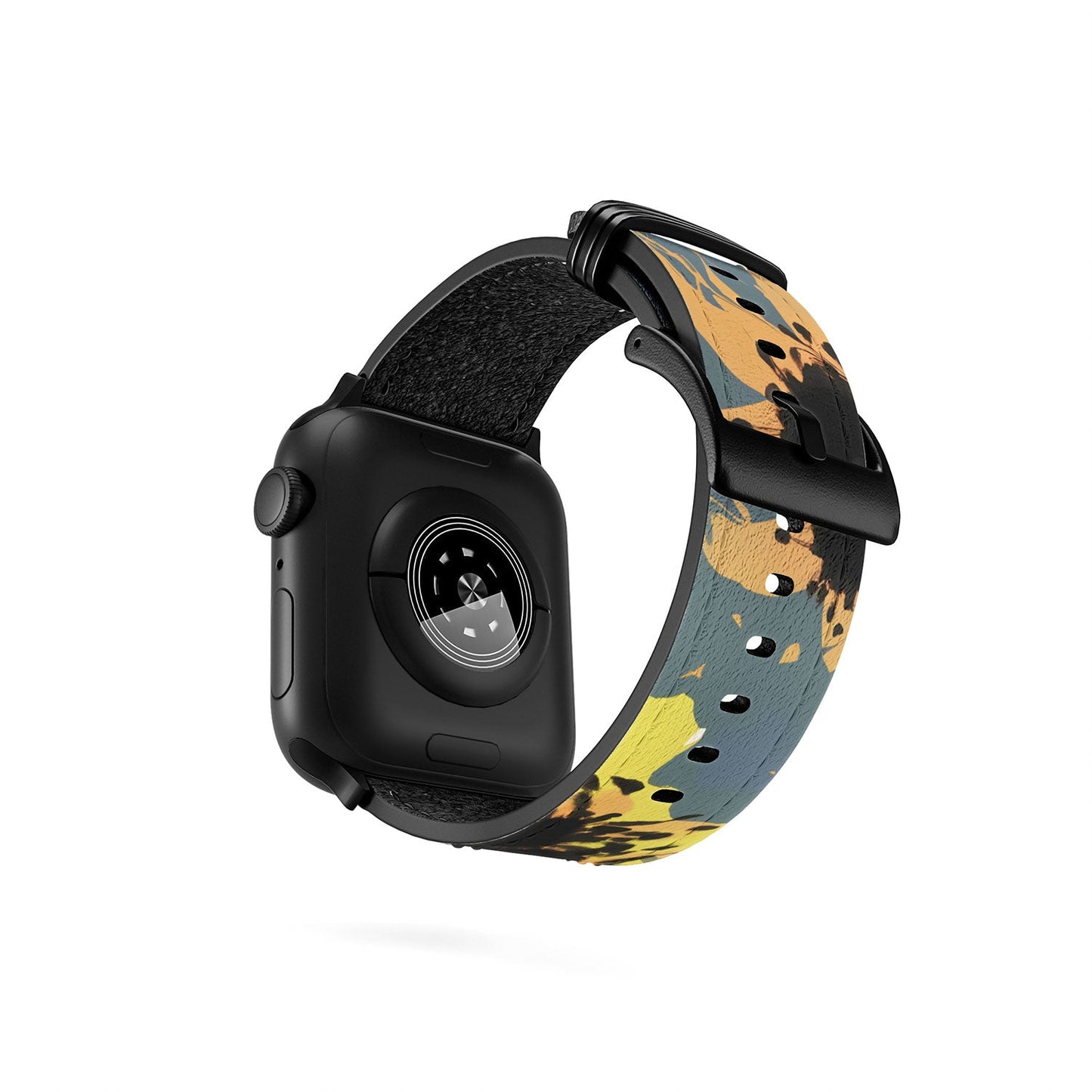 83 Oranges Yellow Ochre Florals Apple Watch Band