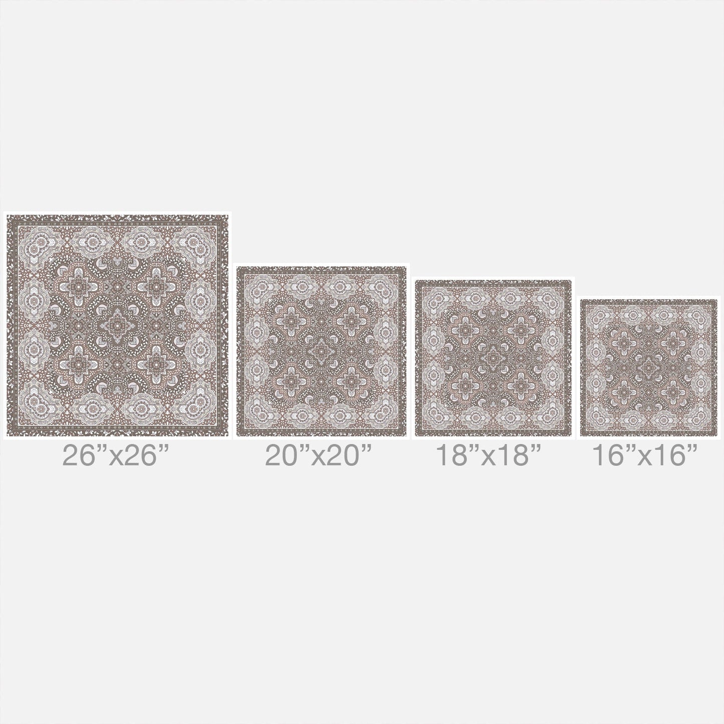 Aimee St Hill Farah Border Neutral Throw Pillow