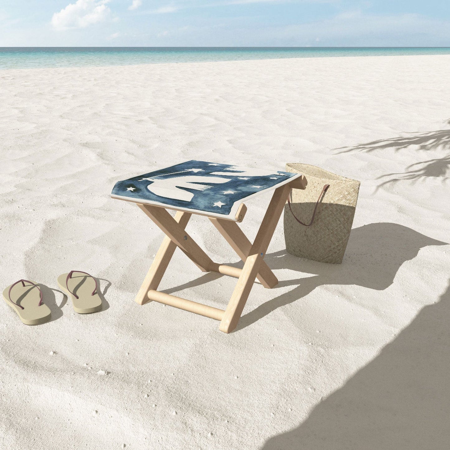 Alisa Galitsyna Celestial Birds V2 Folding Stool