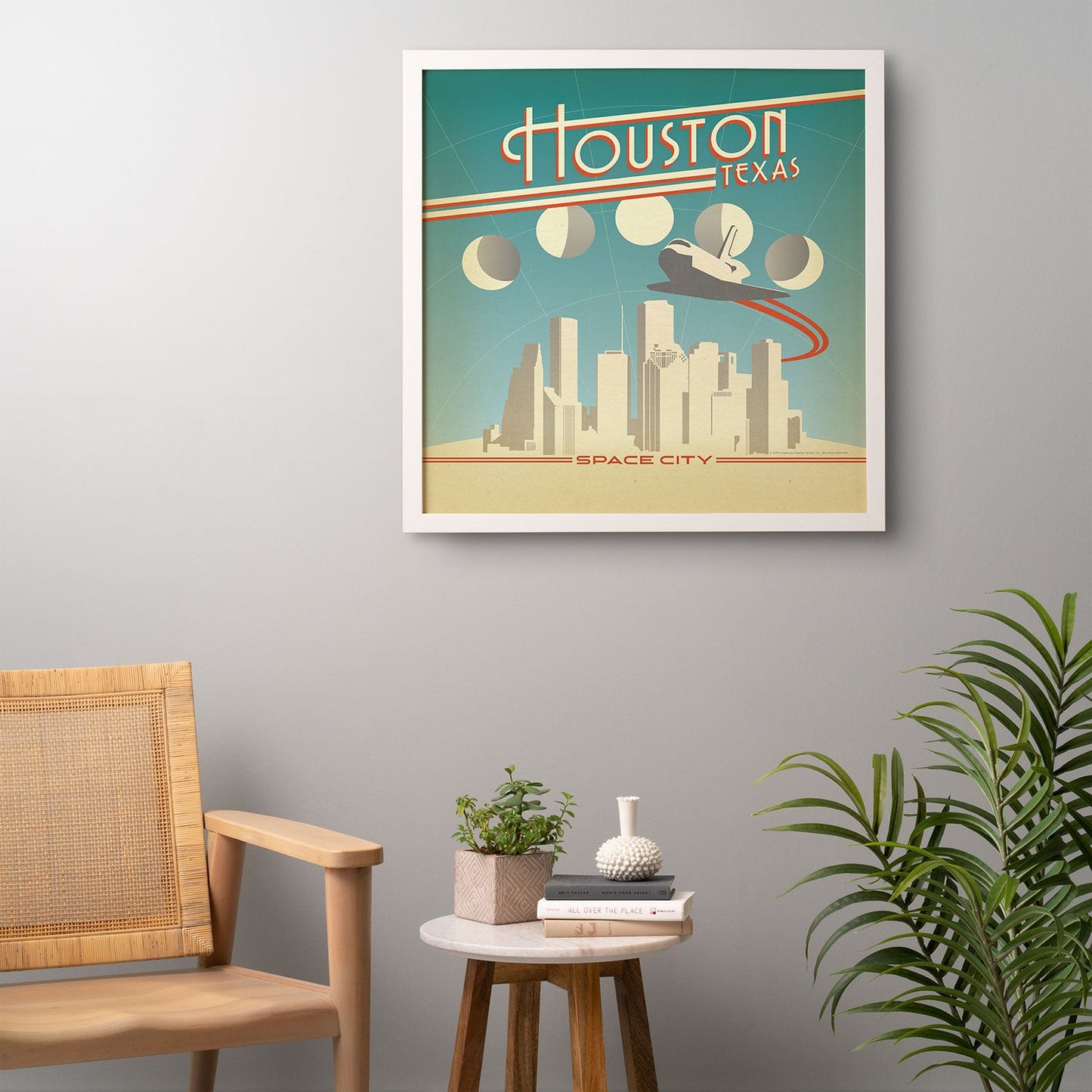 Anderson Design Group Houston Framed Wall Art