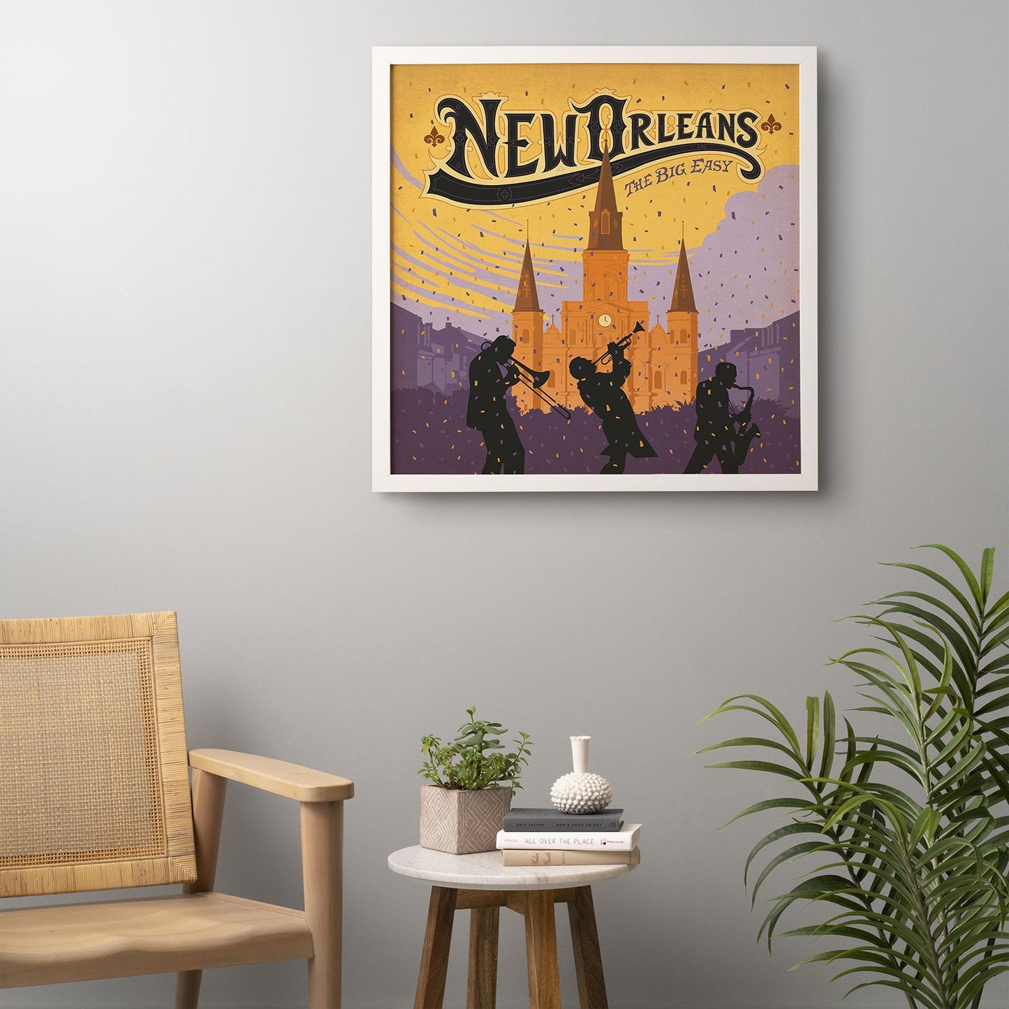 Anderson Design Group New Orleans 1 Framed Wall Art