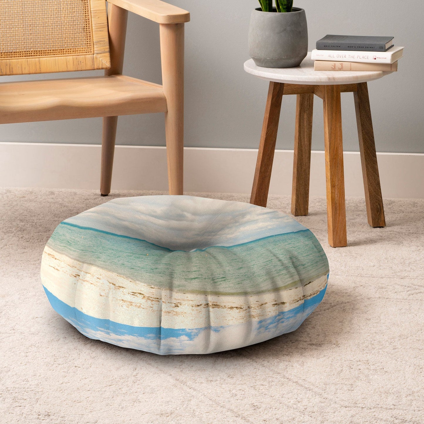 Bree Madden Dream Beach Floor Pillow Round