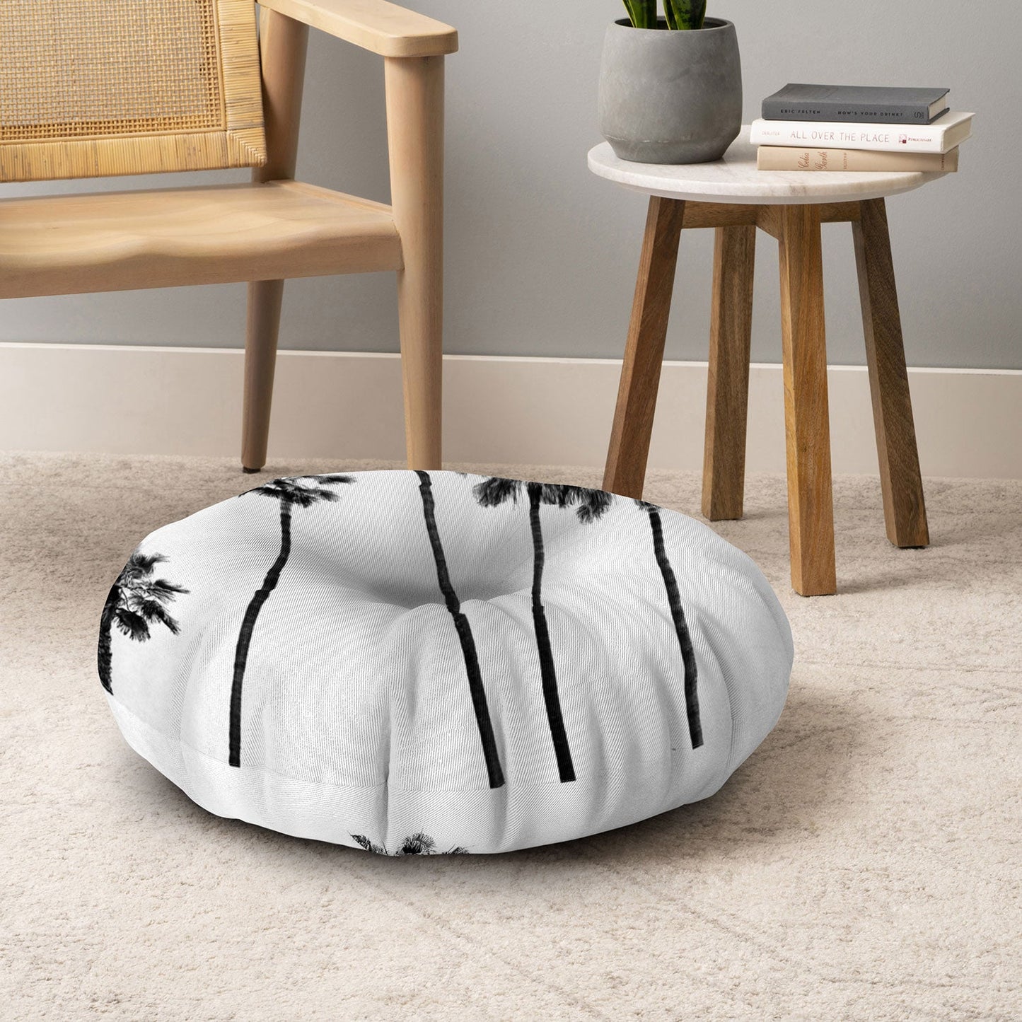 Bree Madden Five Palms Floor Pillow Round