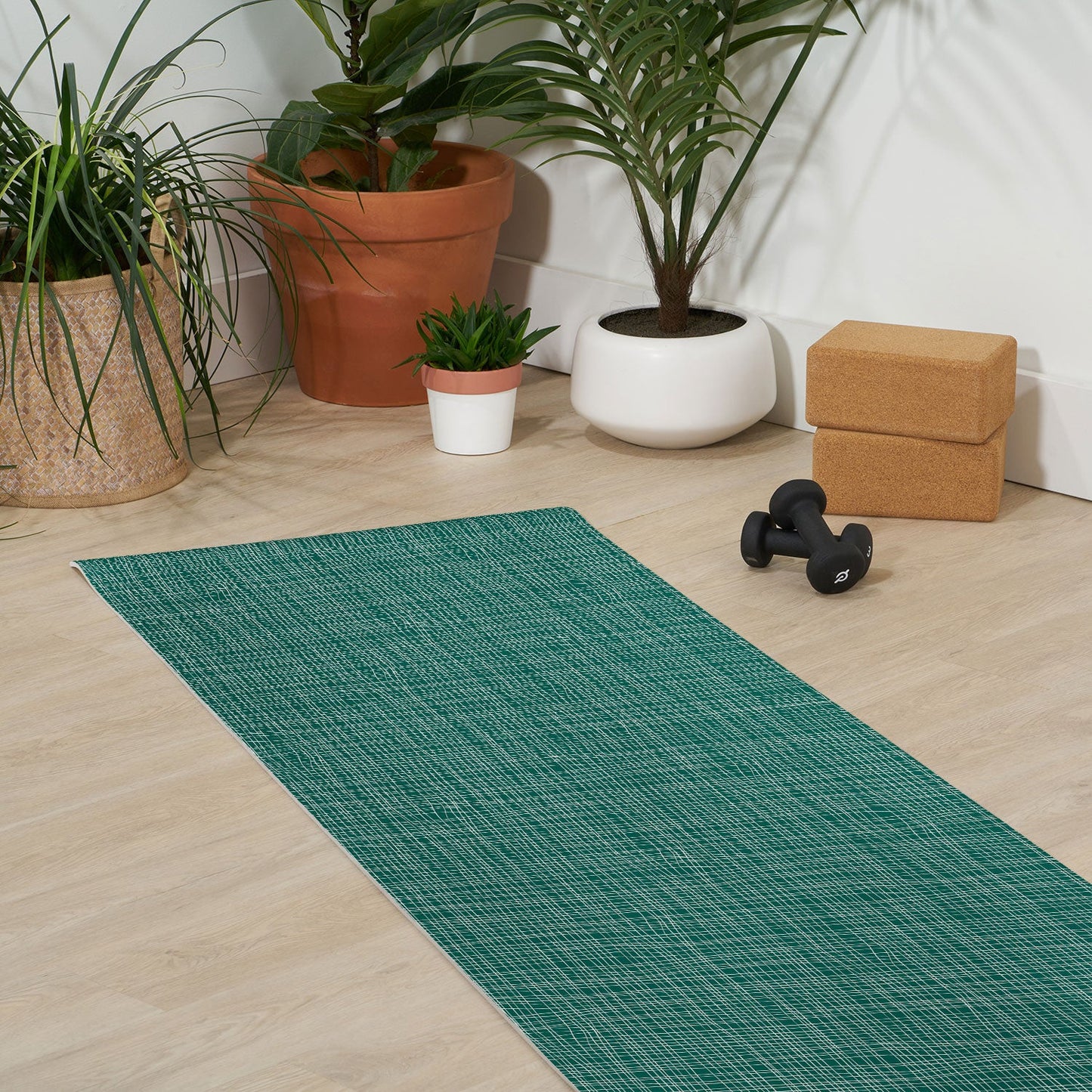 Camilla Foss Scandi Linen Yoga Mat