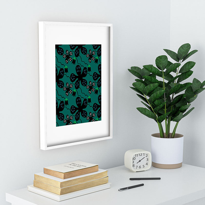 Camilla Foss Scandi Meadow Recessed Framing Rectangle