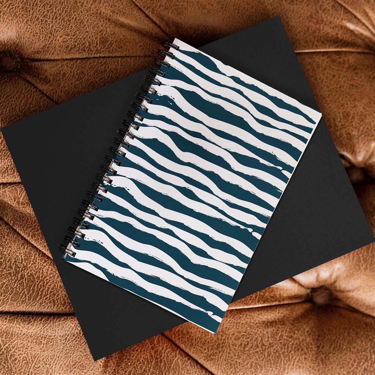 Camilla Foss Scandi Waves Spiral Notebook