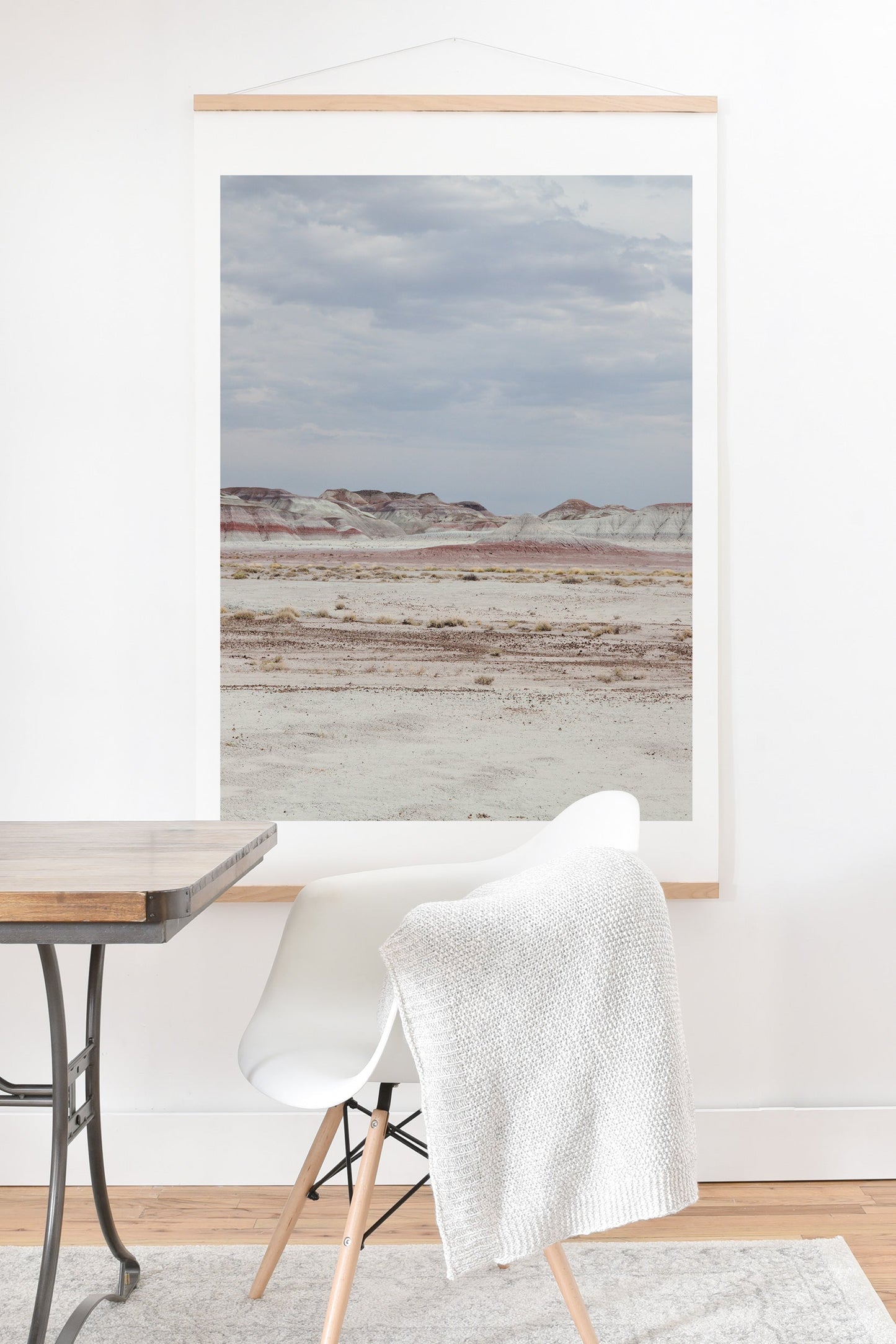 Catherine McDonald Painted Desert Art Print And Hanger