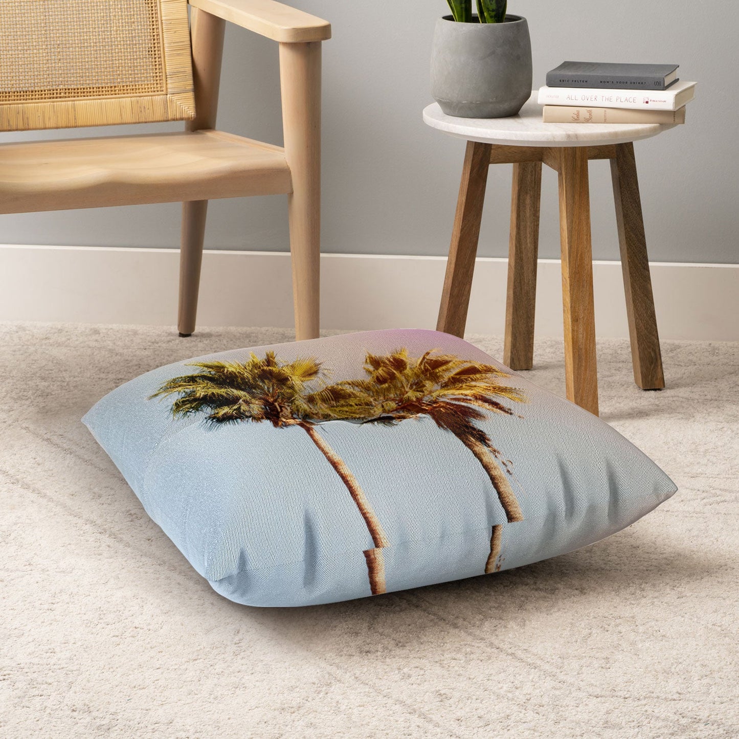 Catherine McDonald Pot of Golden State Floor Pillow Square