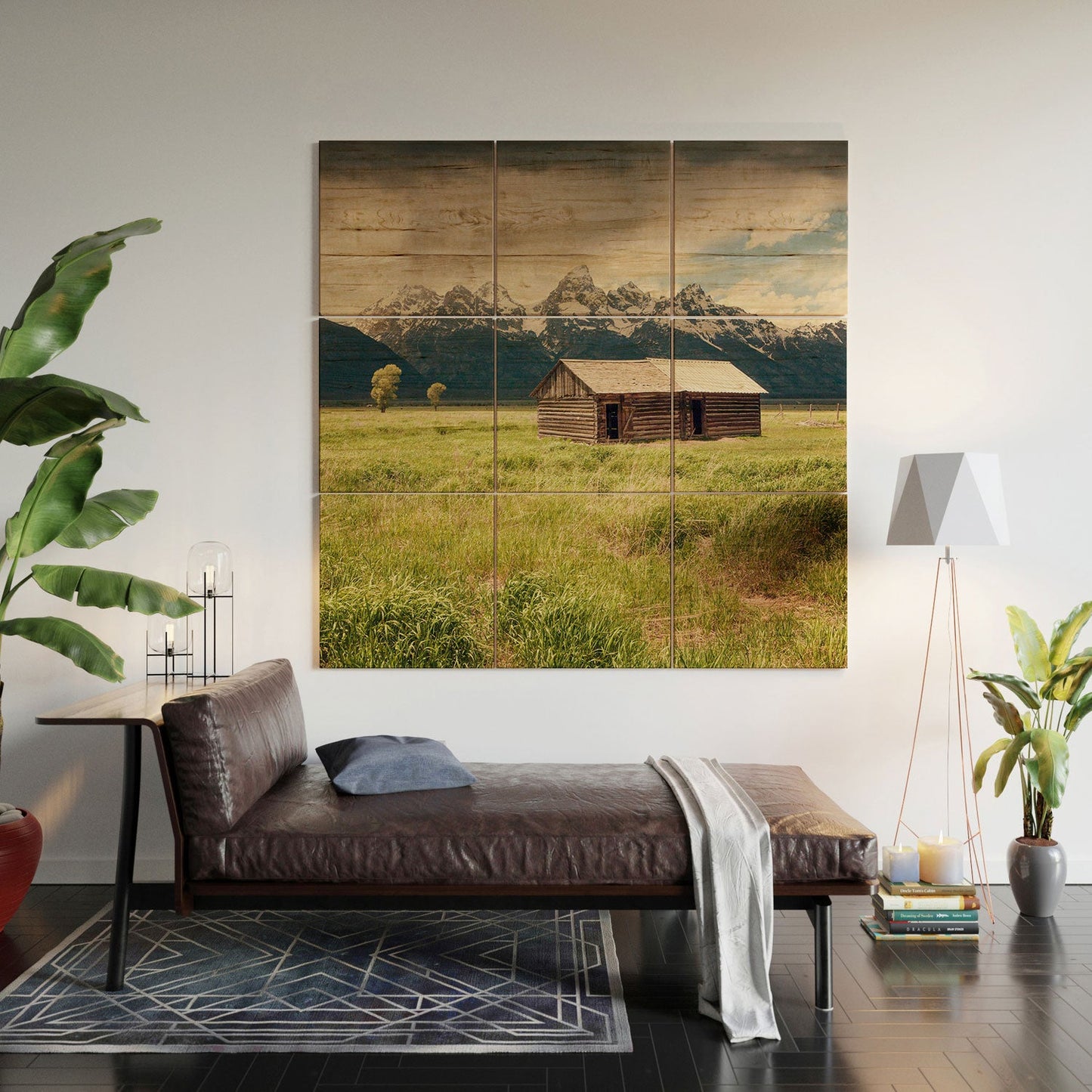 Catherine McDonald Summer In The Tetons Wood Wall Mural