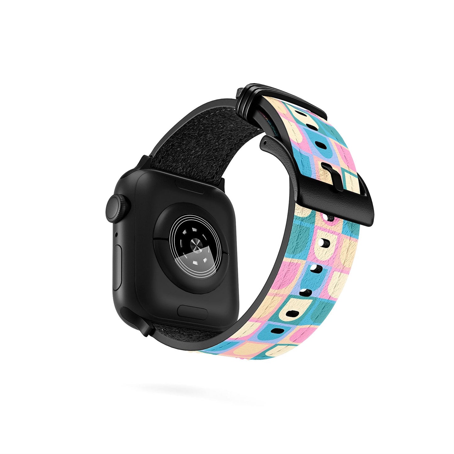 Colour Poems Checker Arches I Pastel Tones Apple Watch Band
