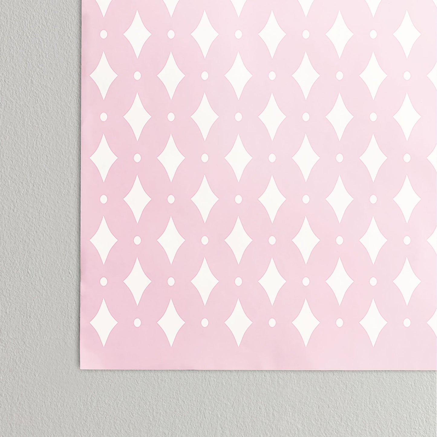 Colour Poems Vintage Jewels Blush Pink Poster