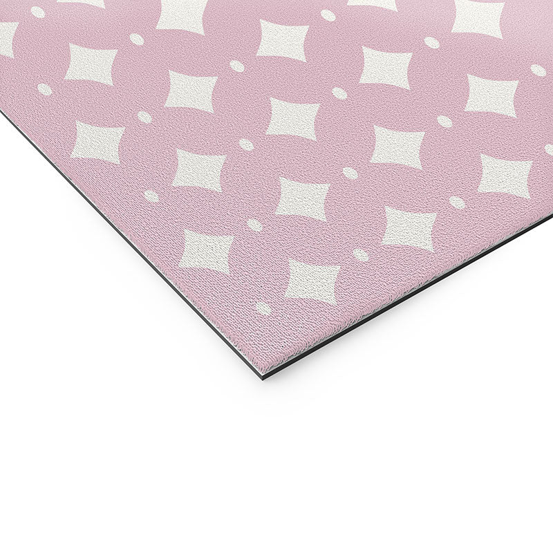Colour Poems Vintage Jewels Blush Pink Welcome Mat