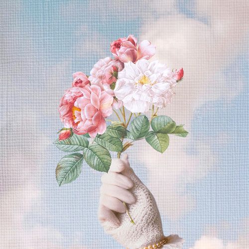 Dagmar Pels Floral Lady Shower Curtain