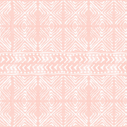 Dash and Ash Stars Above in Coral Shower Curtain