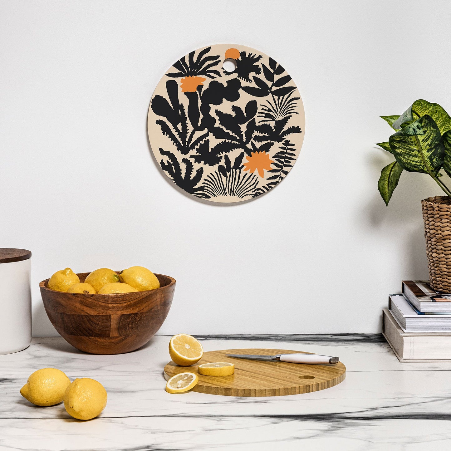 DorisciciArt Agave botanic Cutting Board Round