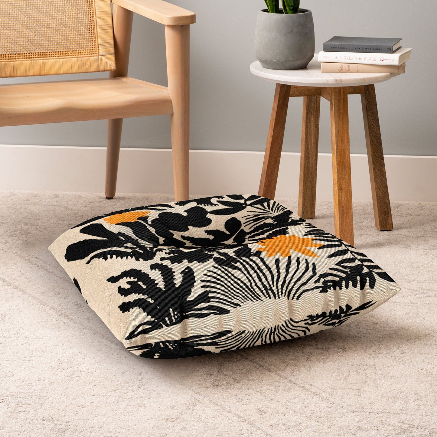 DorisciciArt Agave botanic Floor Pillow Square