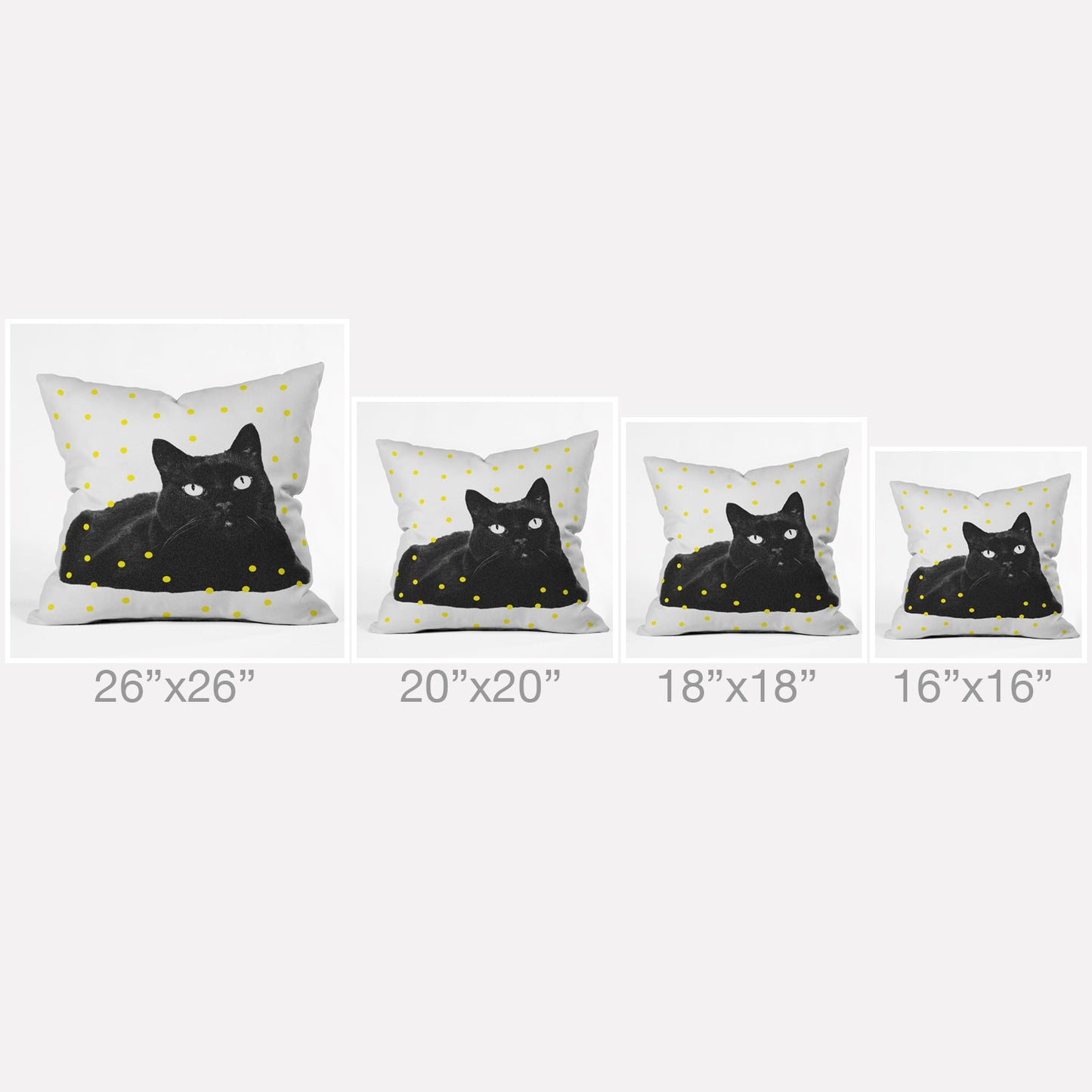 Elisabeth Fredriksson A Black Cat Throw Pillow
