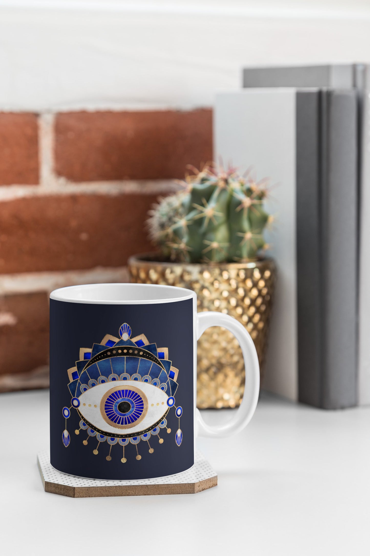 Elisabeth Fredriksson Blue Eyes Coffee Mug