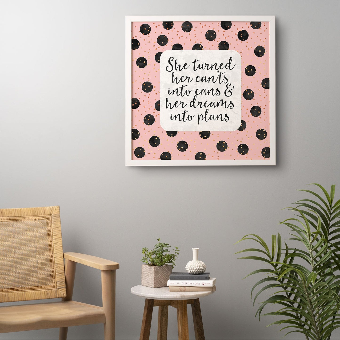 Elisabeth Fredriksson Dreams Into Plans Framed Wall Art