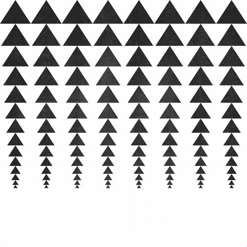 Elisabeth Fredriksson Minimal Triangles Shower Curtain