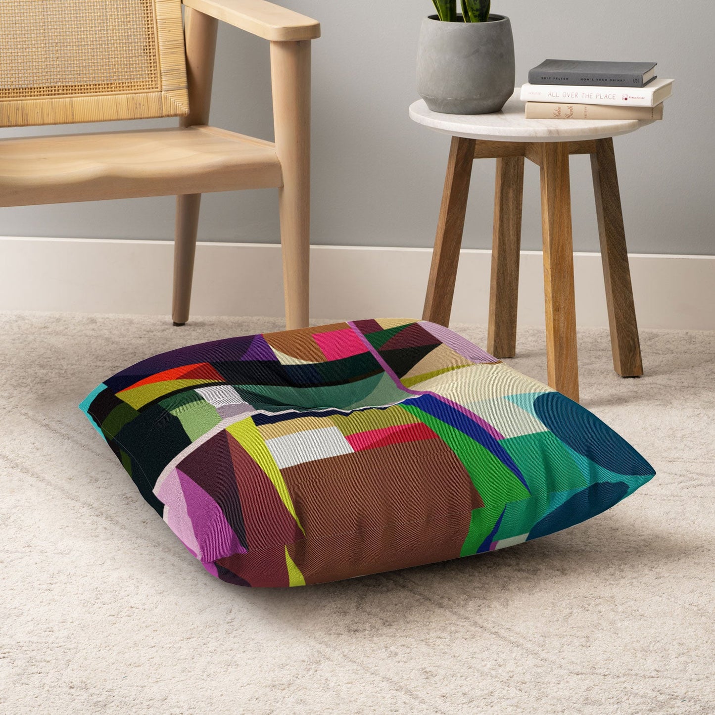 Fimbis Kaku Floor Pillow Square