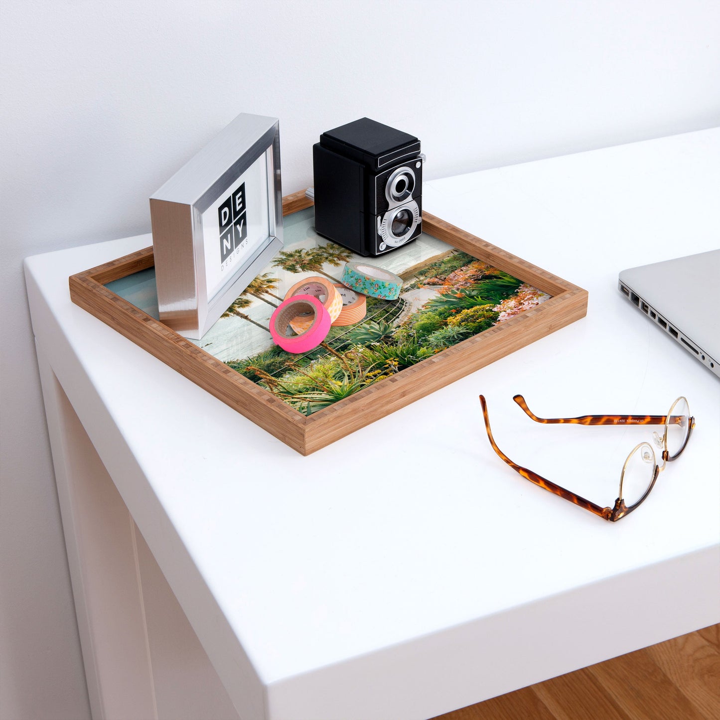 Gal Design Beachside Bloom Square Tray