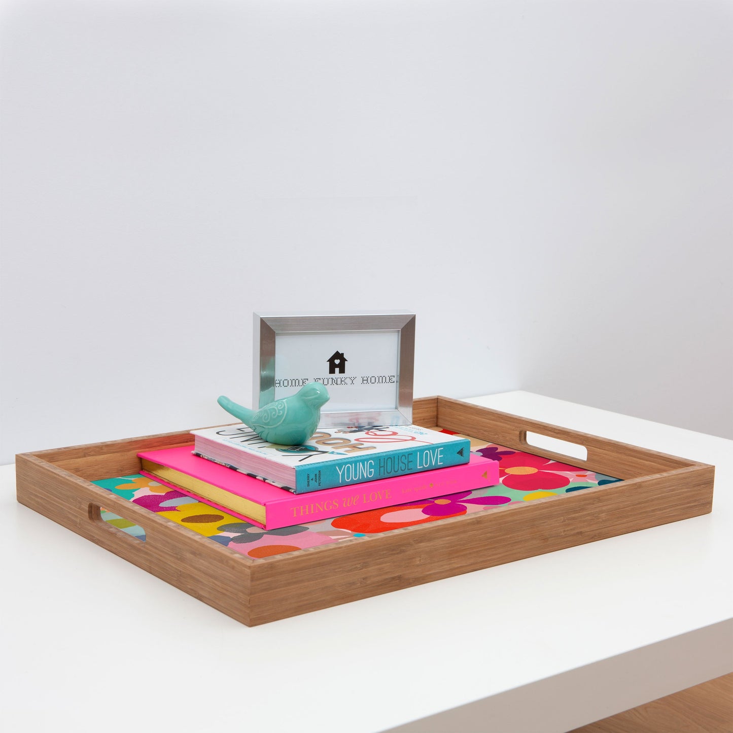 Garima Dhawan garden 3 Rectangular Tray