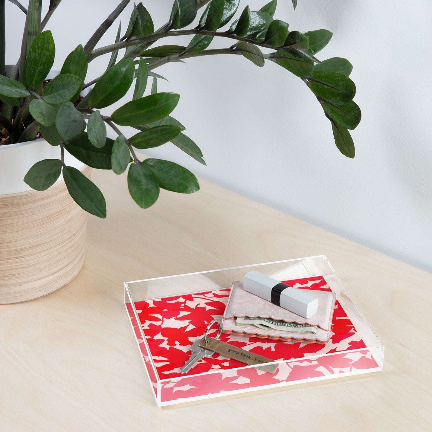 Garima Dhawan My Garden 1 Acrylic Tray