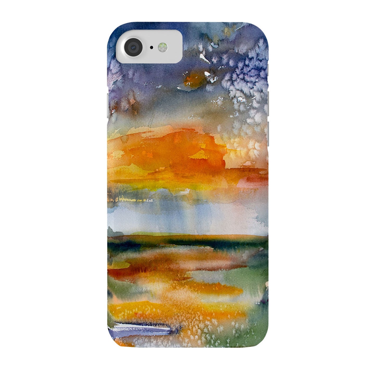 Ginette Fine Art Wetland Sunset Phone Case