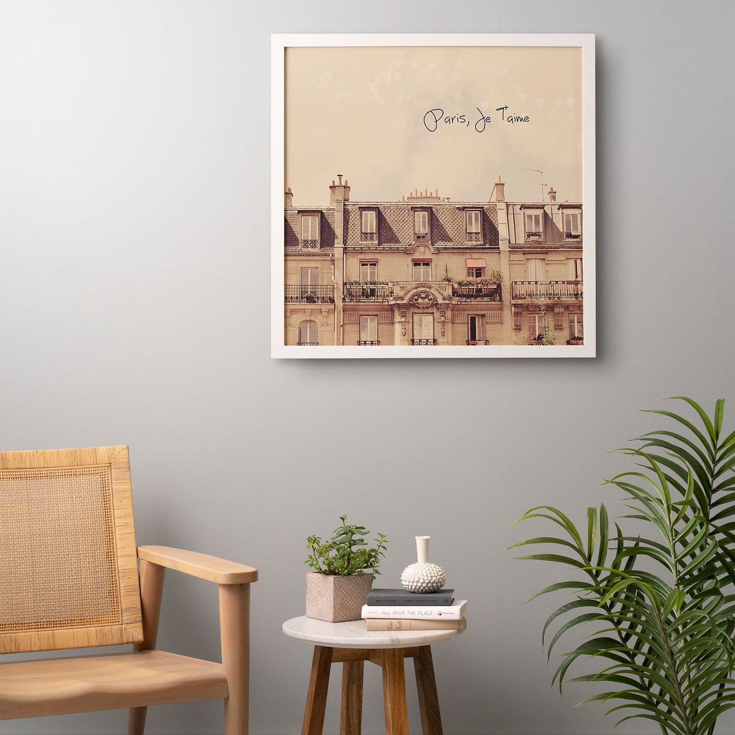 Happee Monkee Paris Je Taime Framed Wall Art