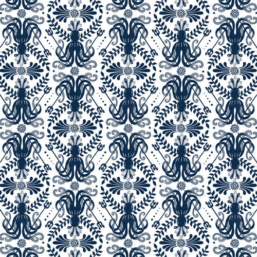 Heather Dutton Mythos Oceanic Shower Curtain