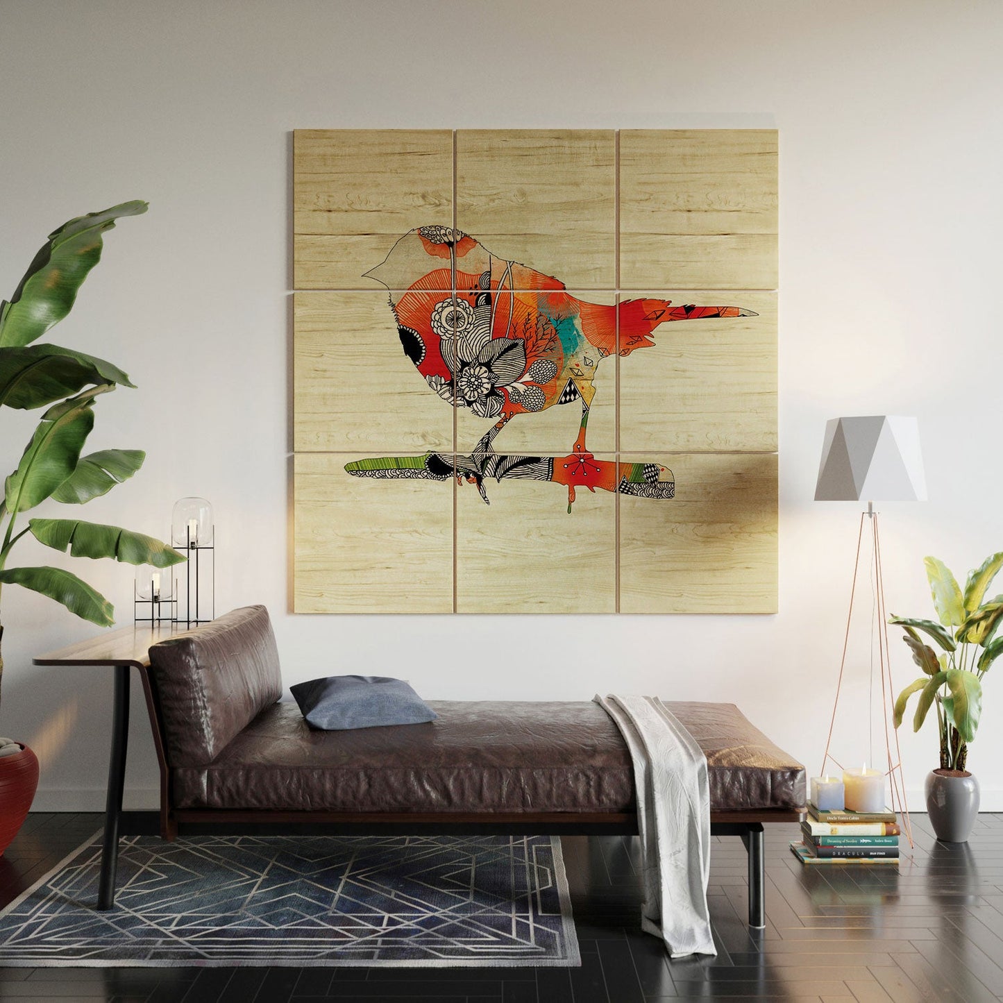 Iveta Abolina Little Bird Wood Wall Mural