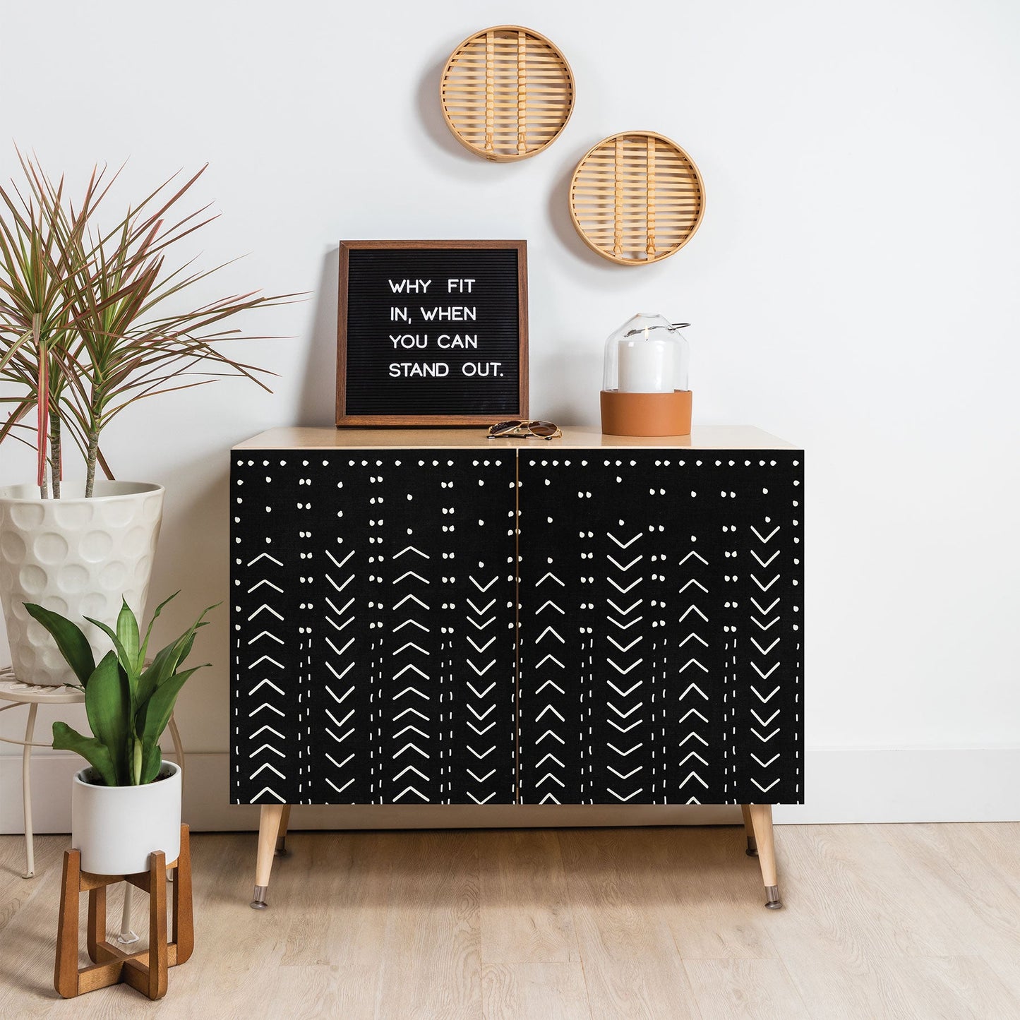 Iveta Abolina Mud Cloth Inspo VII Credenza