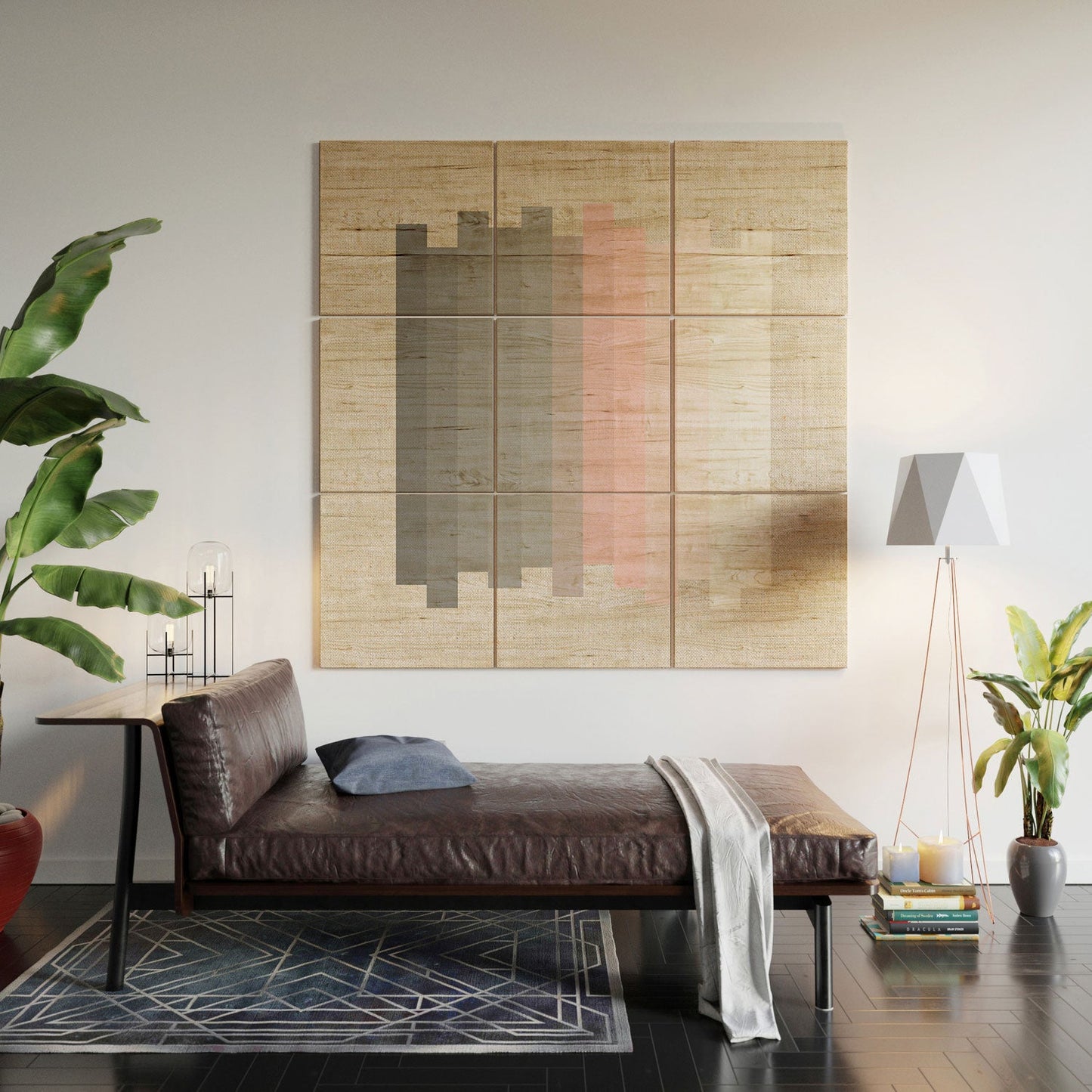 Iveta Abolina Silver Lining Wood Wall Mural