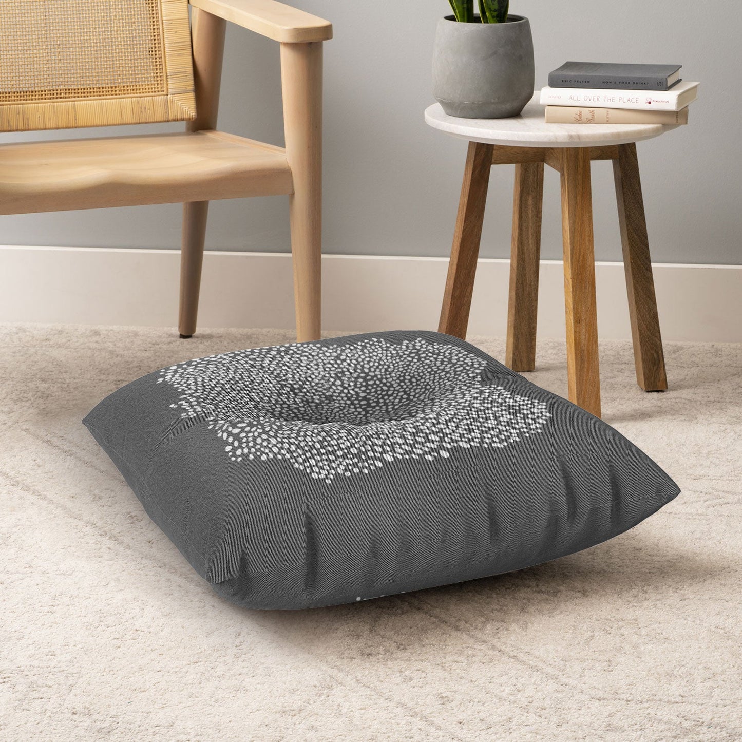 Iveta Abolina Study in Gray II Floor Pillow Square
