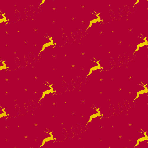 Jacqueline Maldonado Reindeer Stars Shower Curtain