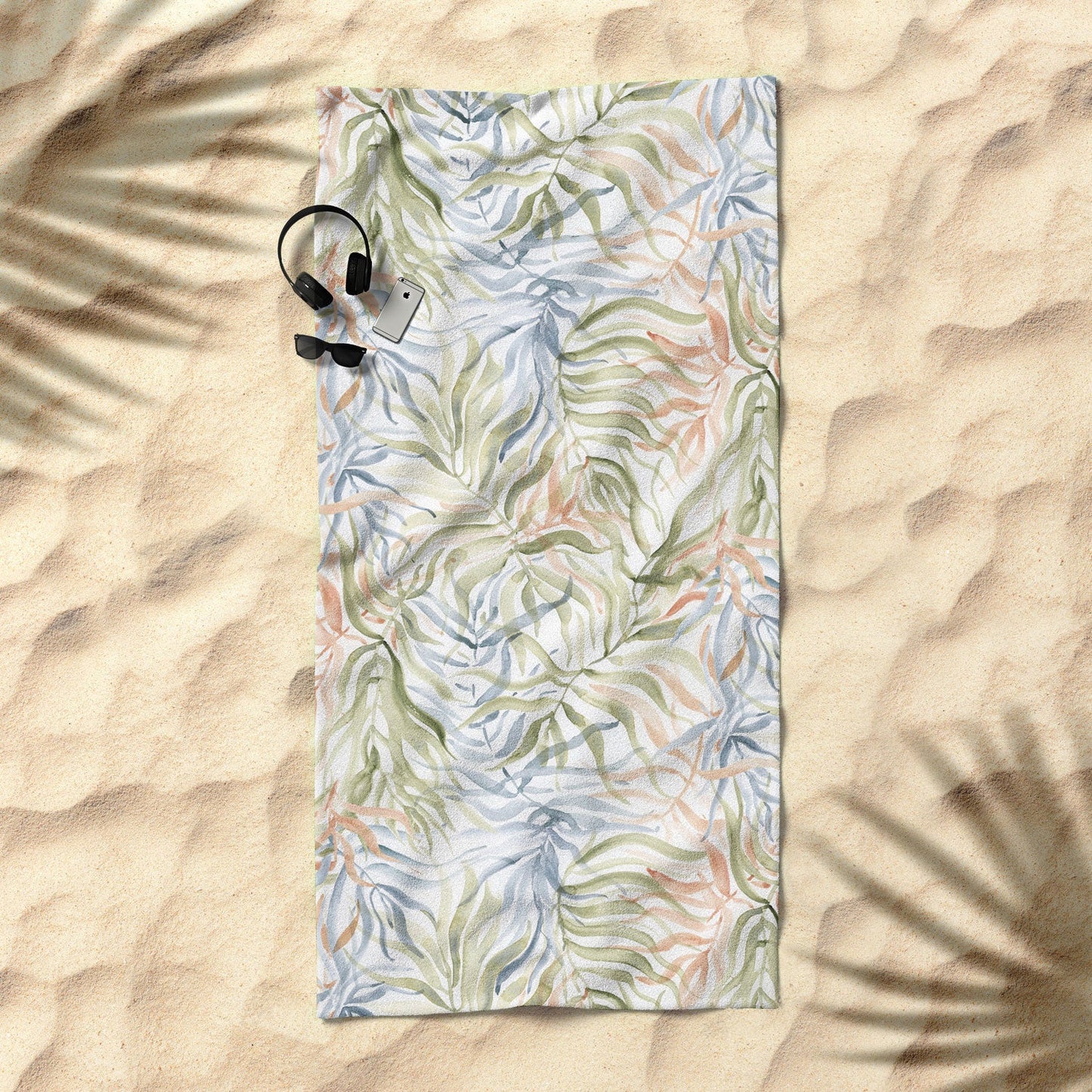 Jacqueline Maldonado Sway Palms Beach Towel