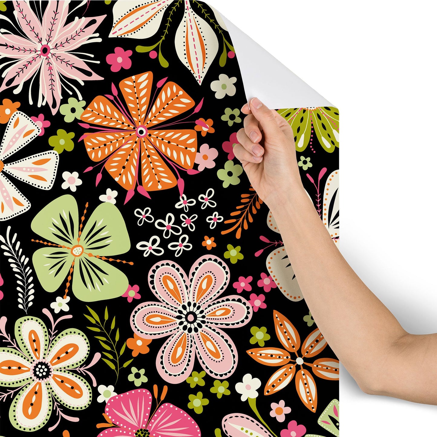 Jenean Morrison Petal Pop in Pink Wallpaper