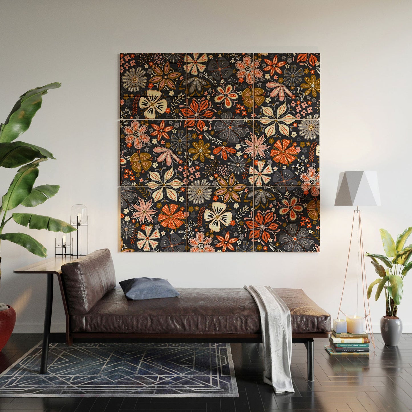Jenean Morrison Petal Pop Multi Wood Wall Mural