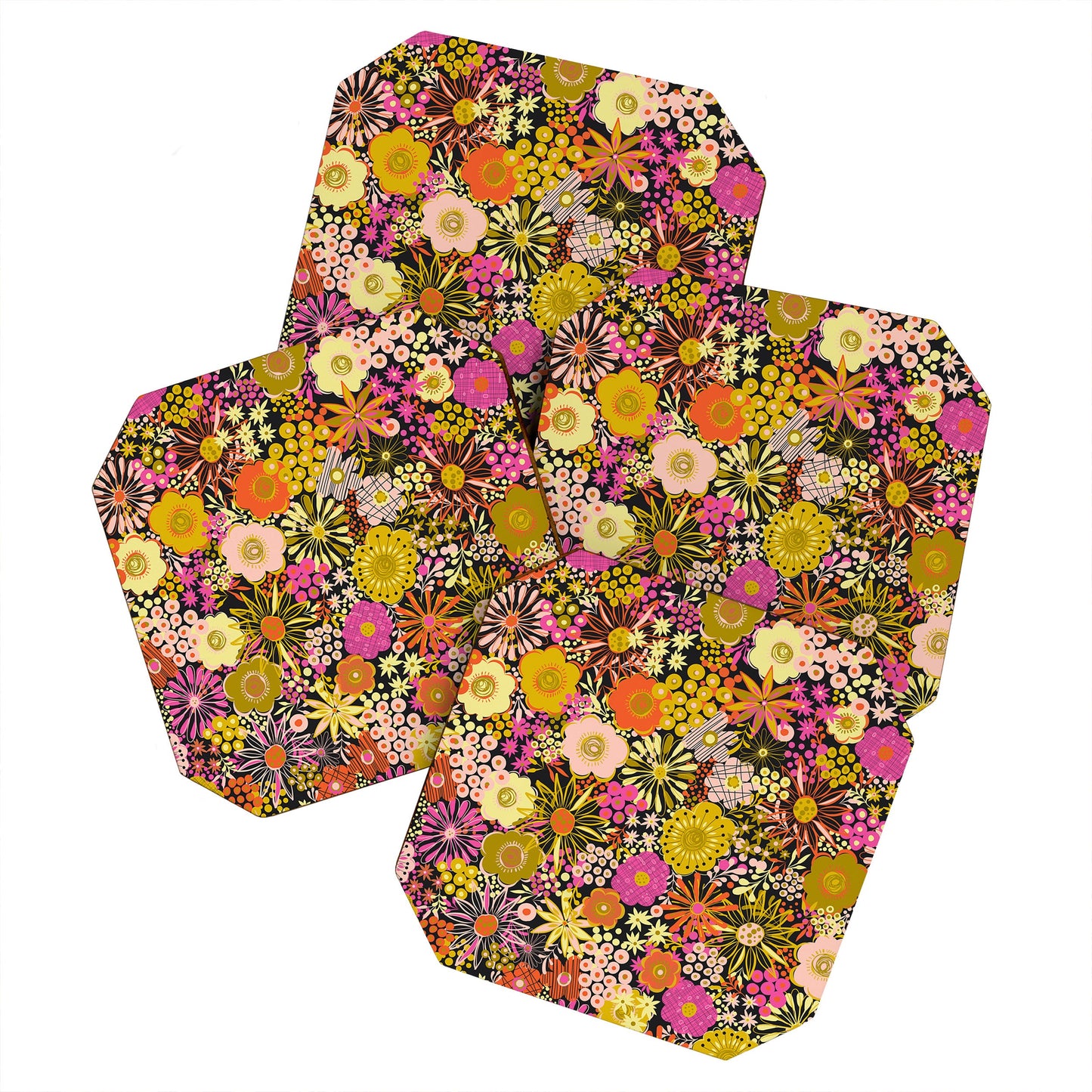 Jenean Morrison Romantic Hello Coaster Set