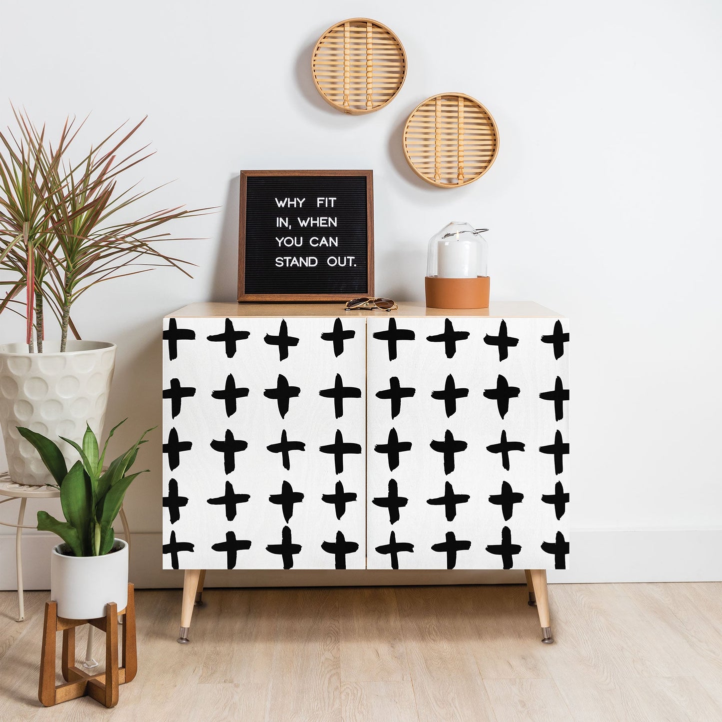 Kal Barteski PLUS white Credenza