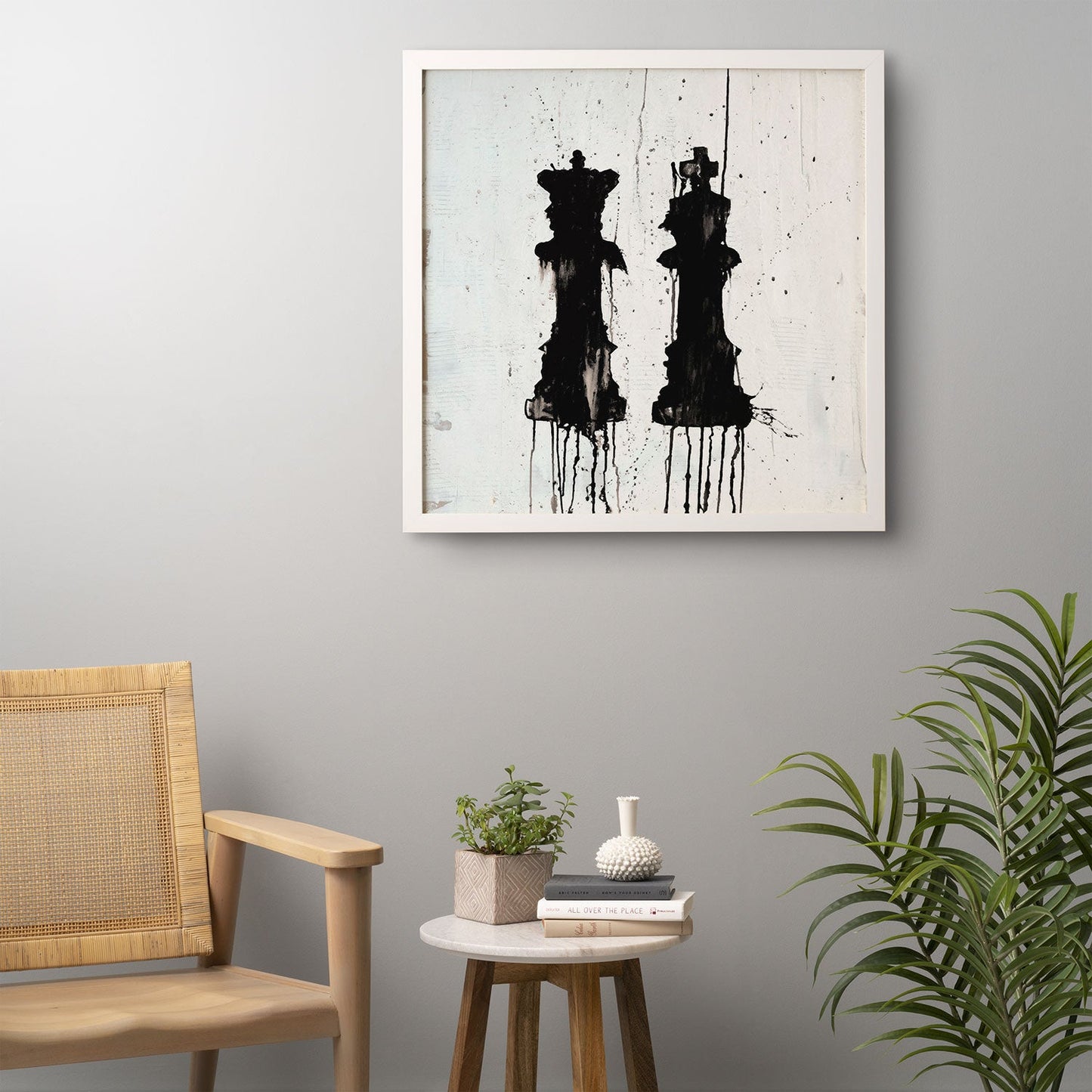 Kent Youngstrom Check Mates Framed Wall Art