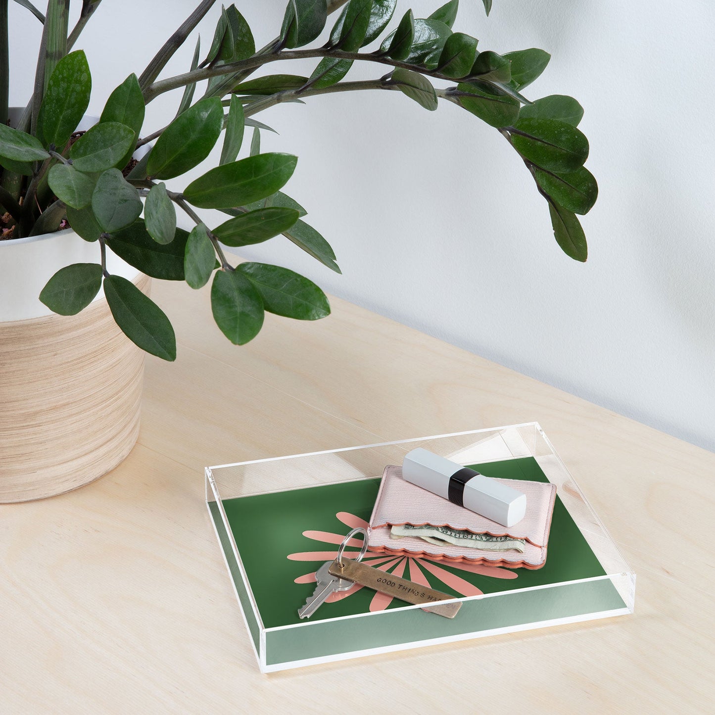 Kierkegaard Design Studio Big Daisy Retro Minimalism Acrylic Tray
