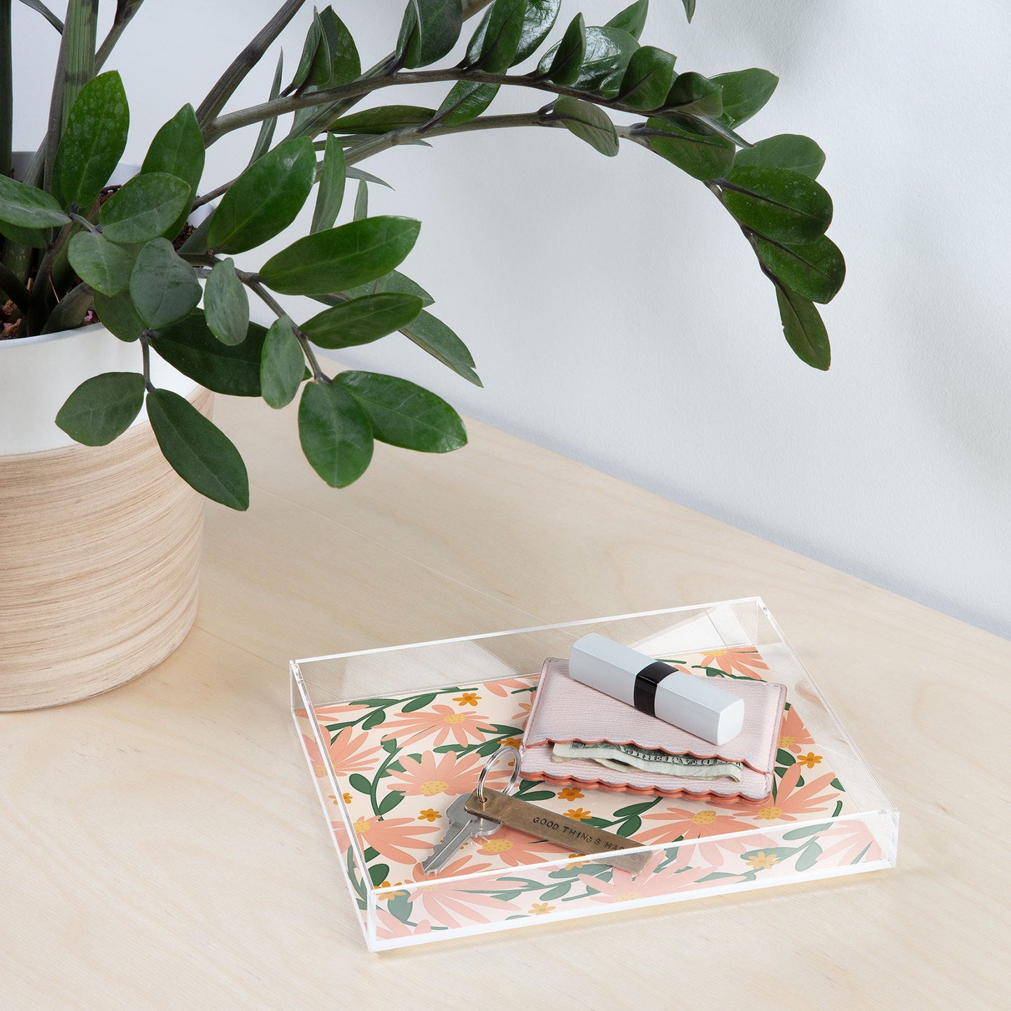 Lane and Lucia Meadow of Autumn Wildflowers Acrylic Tray