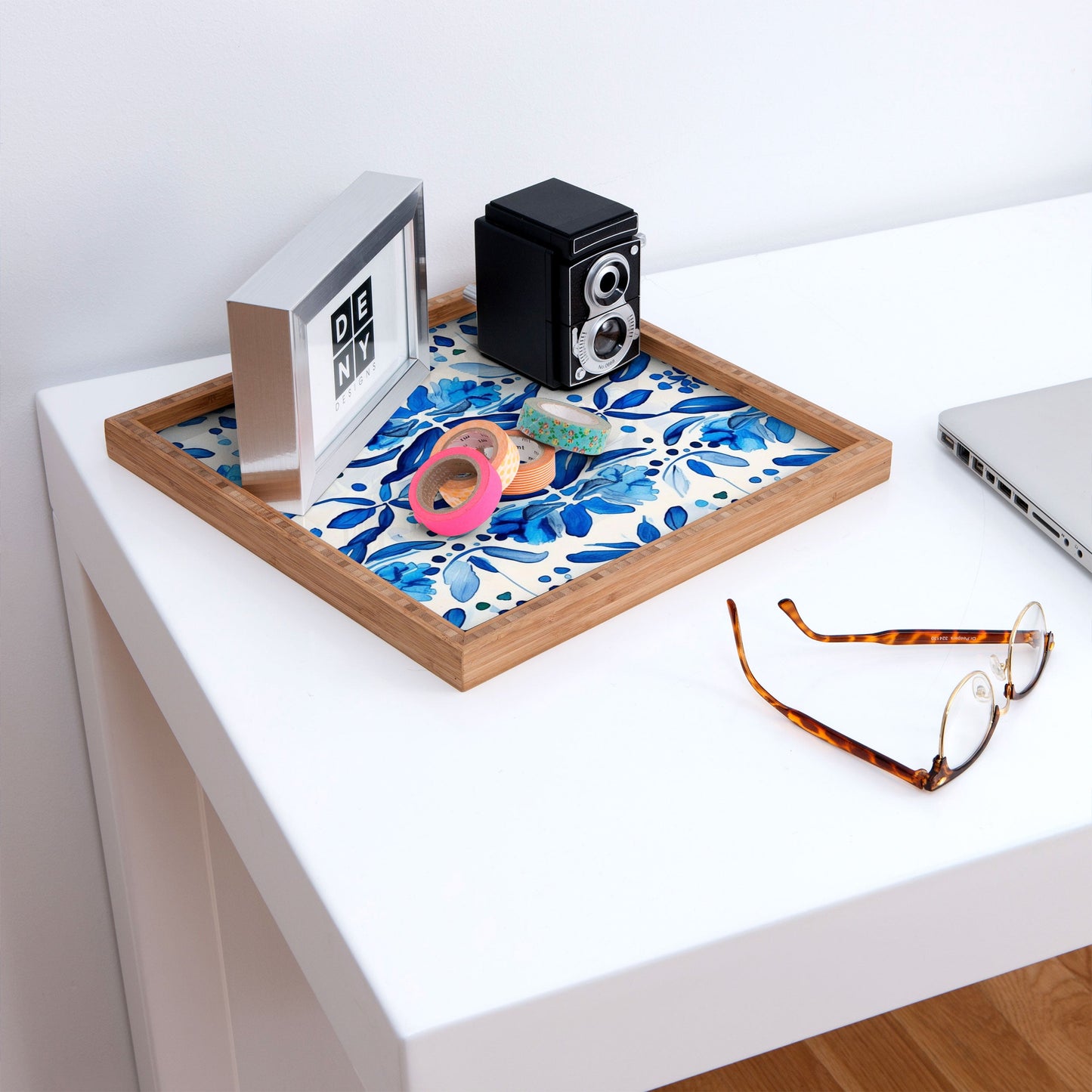 Laura Trevey Madrid Mist Square Tray